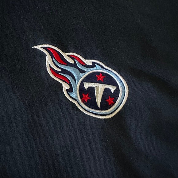 Tennessee Titans NFL Football Hoodie Pullover Color Block Long Sleeve Medium - Picture 8 of 11